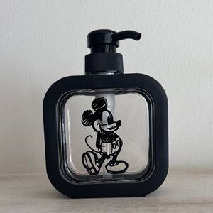 Disney Mickey Mouse Black and Clear Hand Soap Dispenser